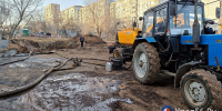 В районе улицы Терешковой Оренбурга выявили прорыв на трубопроводе горячей воды - Ural56.Ru