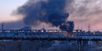 Пожар на подстанции в Оренбурге произошел рядом с городским предприятием: кадры первых минут после грохота - Ural56.Ru