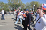 Город в праздничном строю