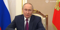 Владимир Путин. Источник: Стоп-кадр из видео сайта Кремля - Ural56.Ru