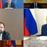 Доклад перед Владимиром Путиным. Стоп-кадр из видео конференции. Источник: Кремль - Ural56.Ru