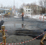 Максимальная глубина провала на улице Монтажников в Оренбурге — 80 см - Ural56.Ru