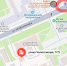 Расстояние от спортивного зала до остановки в Оренбурге, фото: Яндекс.Карты - Ural56.Ru
