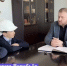 Во время «совещания». Источник: Стоп-кадр из видео Андрея Стасюкова - Ural56.Ru