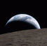 Обратная сторона Луны с видом на Землю. Фото: соцсети NASA - Ural56.Ru