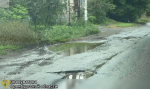 Одна из разбитых улиц, фото: прокуратура Оренбургской области