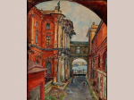 Картина Александра Осмеркина, фото Оренбургского музея изобразительных искусств