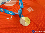 Медаль и фирменная футболка участника