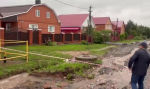 В одном из населенных пунктов Бугурусланского района. Кадр из видео: правительства Оренбургской области