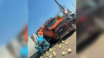 ДТП на Беляевском шоссе, фото: местные жители