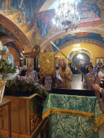 АРХИЕРЕЙСКОЕ БОГОСЛУЖЕНИЕ В НЕДЕЛЮ 18-Ю ПО ПЯТИДЕСЯТНИЦЕ