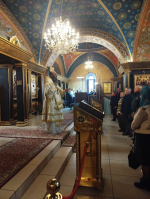 АРХИЕРЕЙСКОЕ БОГОСЛУЖЕНИЕ В НЕДЕЛЮ 18-Ю ПО ПЯТИДЕСЯТНИЦЕ
