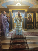АРХИЕРЕЙСКОЕ БОГОСЛУЖЕНИЕ В НЕДЕЛЮ 18-Ю ПО ПЯТИДЕСЯТНИЦЕ