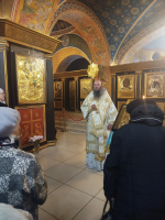 АРХИЕРЕЙСКОЕ БОГОСЛУЖЕНИЕ В НЕДЕЛЮ 18-Ю ПО ПЯТИДЕСЯТНИЦЕ