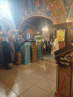 АРХИЕРЕЙСКОЕ БОГОСЛУЖЕНИЕ В НЕДЕЛЮ 18-Ю ПО ПЯТИДЕСЯТНИЦЕ